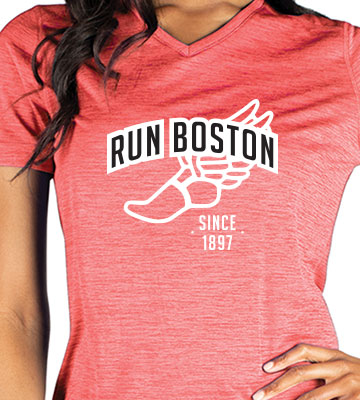 Women’s Run Boston Tech Tee